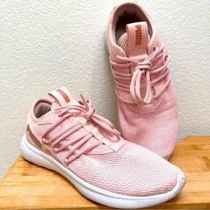 PUMA Womens Softride Sophia Sneakers Shoes Casual Pink